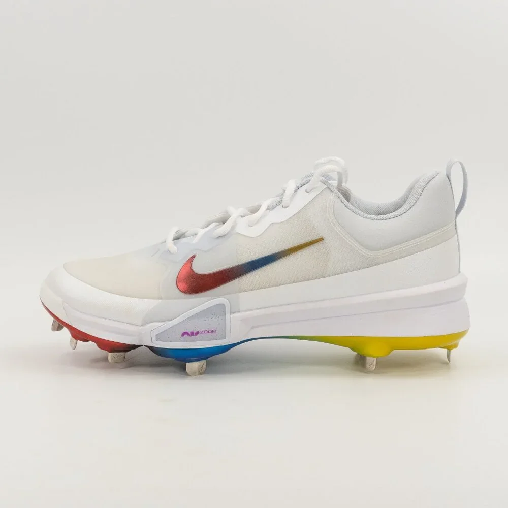 Nike Force Zoom Trout 9 Pro 'White Hyper Violet' FB2907-106 Baseball Multi Size